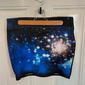 Galaxy Body Con Skirt